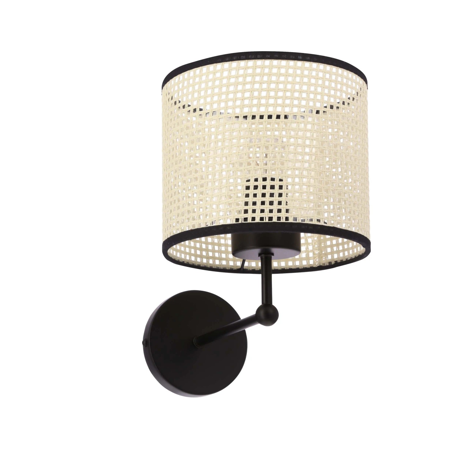 Candellux Kinkiet TIPO 1xE27 40W czarno-kremowy