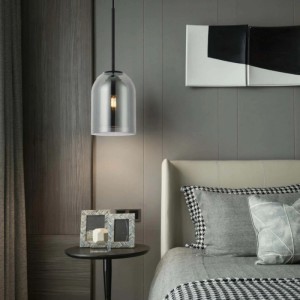 Light Prestige Lampa wisząca ELARIS 1xE27 max. 15W smoked