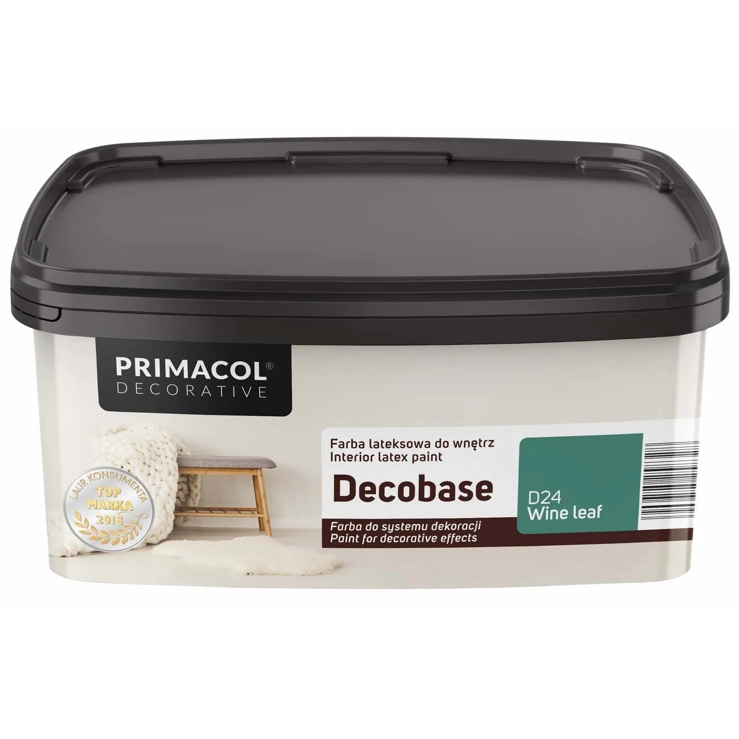 Primacol Emulsja lateksowa Decobase Wine leaf 1 l