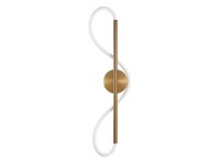 Goldlux Kinkiet ścienny LED EMMA 19W 4000K 2230lm złoty