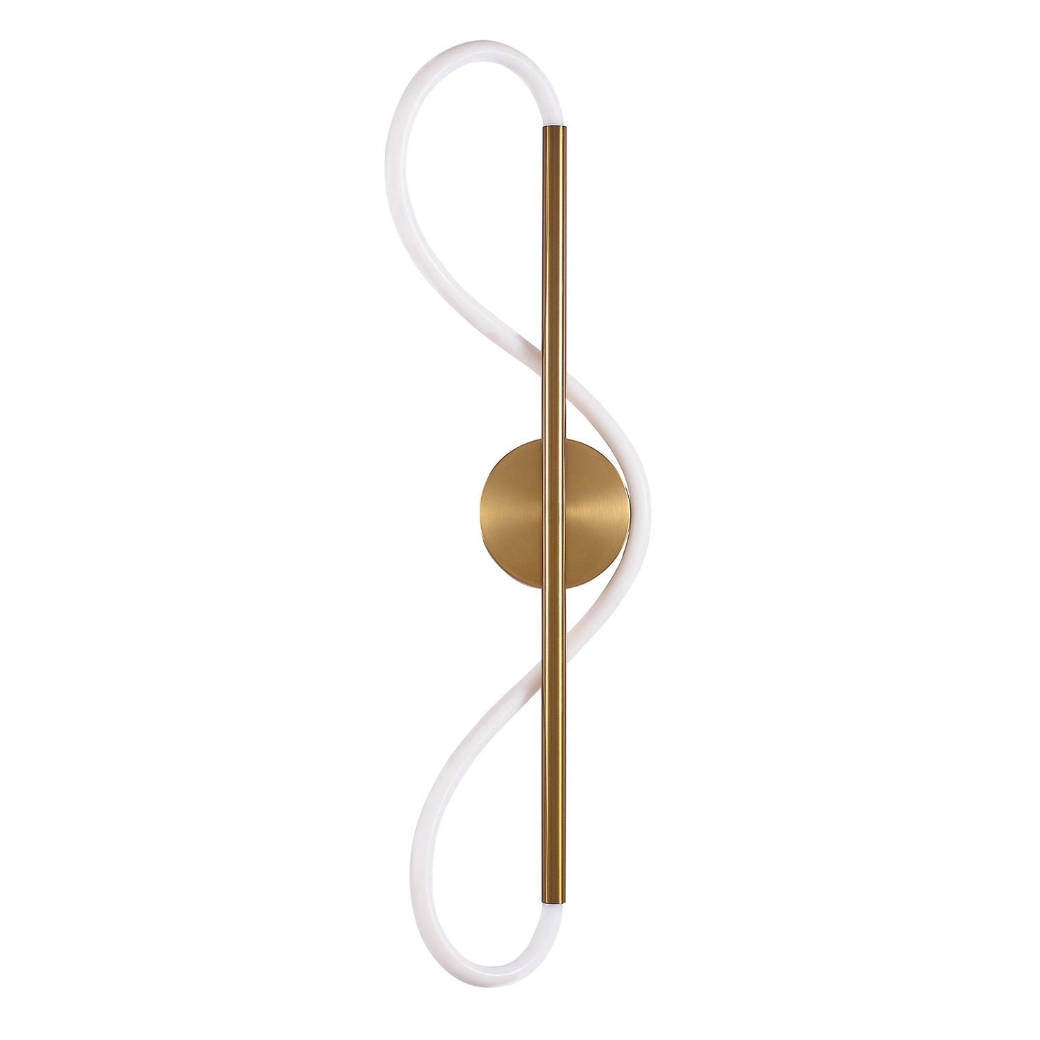 Goldlux Kinkiet ścienny LED EMMA 19W 4000K 2230lm złoty