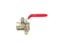 Fluvius Zawór kulowy ze spustem 3/4 ww