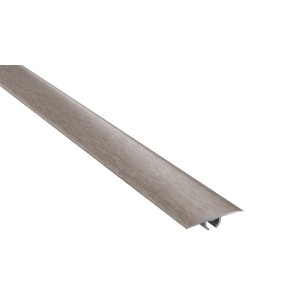 t.b.t. profil przejściowy do podłóg, dekor drewnopodobny szary.