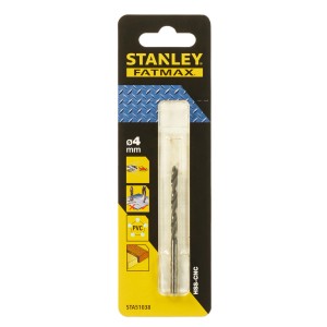 Wiertło do metalu Stanley FATMAX 4mm HSS-CNC, do metalu i PVC.