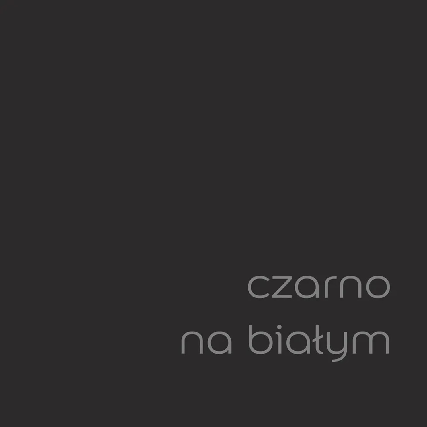 Próbka koloru farby do ścian t.b.t. w ciemnym antracycie.