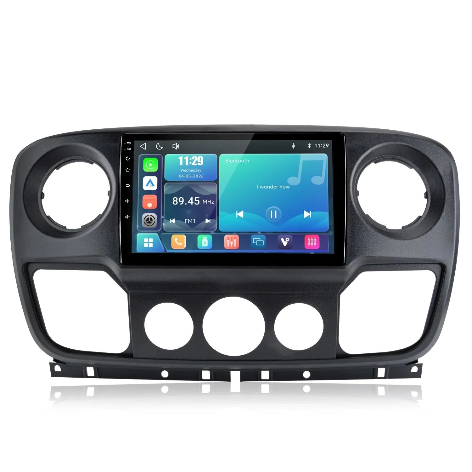 Junsun Radio Samochodowe Do Renault Master Nissan Nv400 Opel Movano 2010-2021 Linux