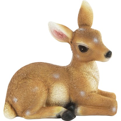 Figurka dekoracyjna JELONEK leżący - wys. 13,5 cm