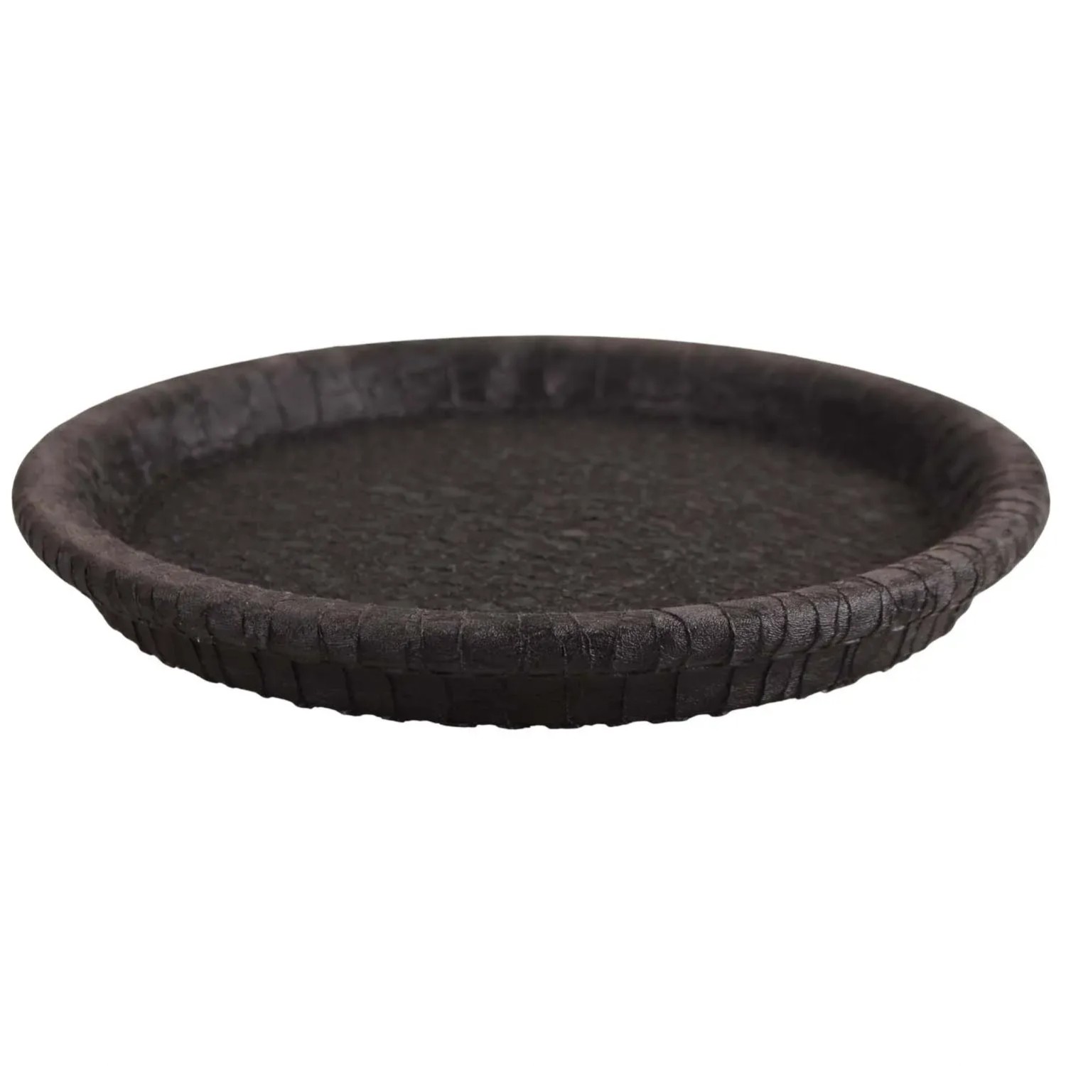 Podstawka terakotowa czarna - 28,5 cm