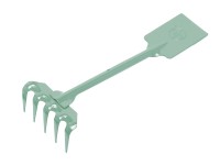 LUX-TOOLS łopatka z grabkami
