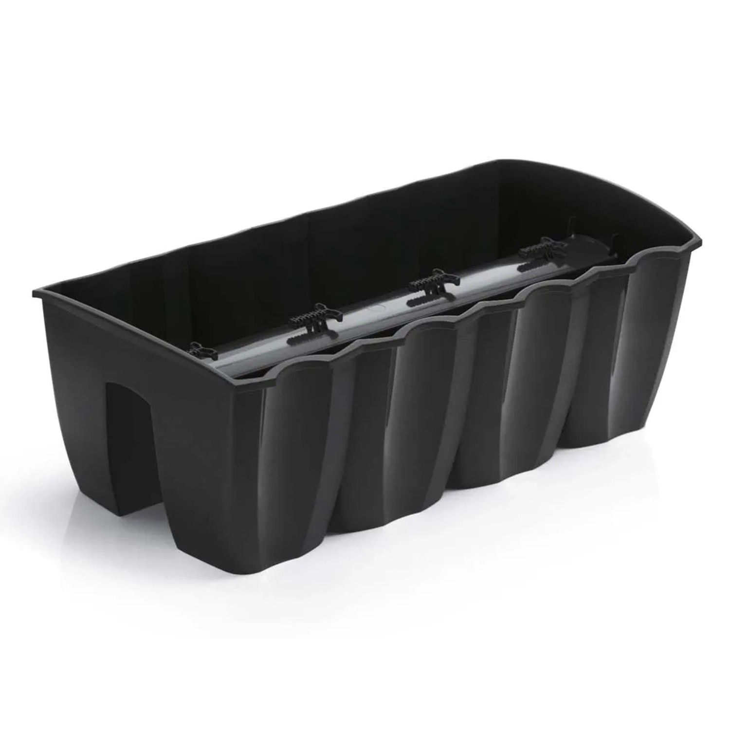 Prosperplast Skrzynka na barierkę Crown DCRO600 antracyt 18 l
