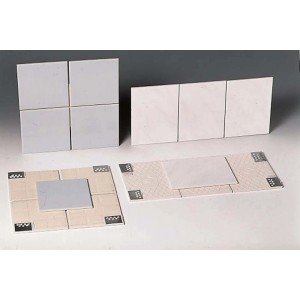 LUX Uchwyt do płytek z magnesem, zestaw 4 szt. do mocowania ram rewizyjnych.