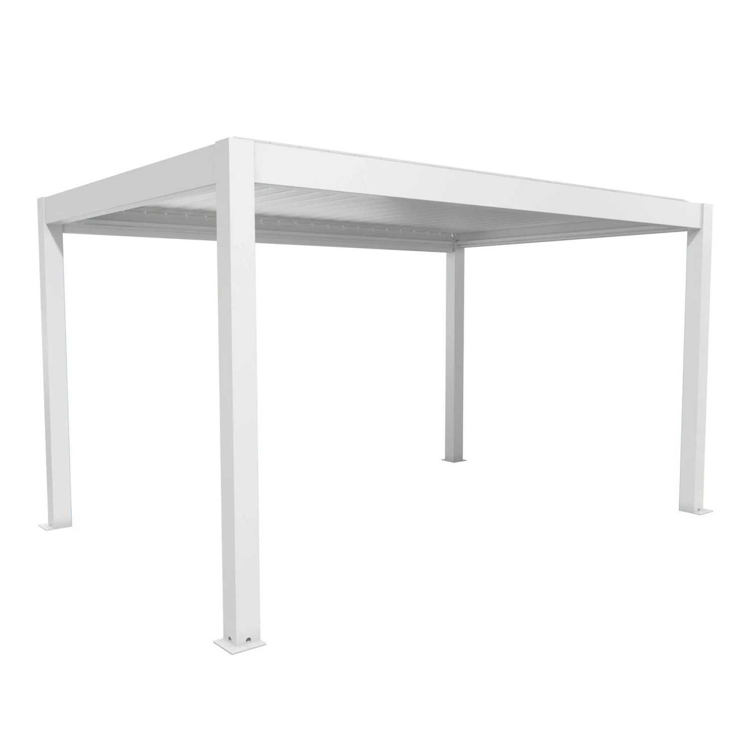 Biohort Pergola 4,5 m x 3 m Biało-Srebrna