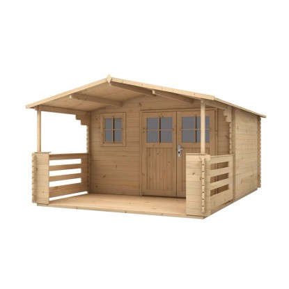 Domek ogrodowy Agawa - 391,4 x 512 cm, wys. 234 cm