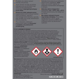 Instrukcje dotyczące stosowania lakierobejcy do drewna. Ważne informacje dotyczące bezpiecznego użytkowania.