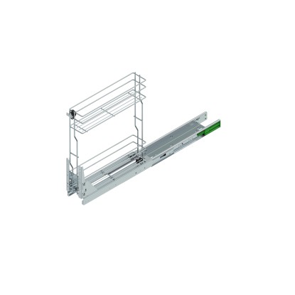 Cargo mini dolne +prowadnice chrom 15 cm
