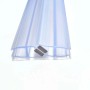 Uszczelka magnetyczna 6mm bezbarwna do kabiny prysznicowej 200x3,6x1 cm