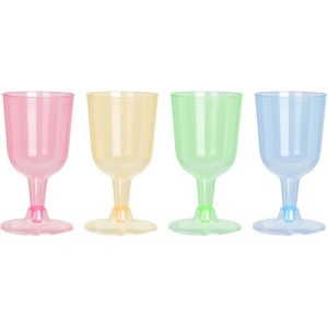 Zestaw kieliszków do wina, mix kolorów - 160 ml
