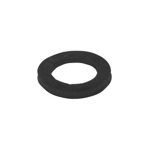 Czarna uszczelka gumowa t.b.t. do różnych zastosowań.