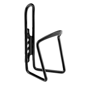 Czarny koszyk na bidon t.b.t. do rowerów.