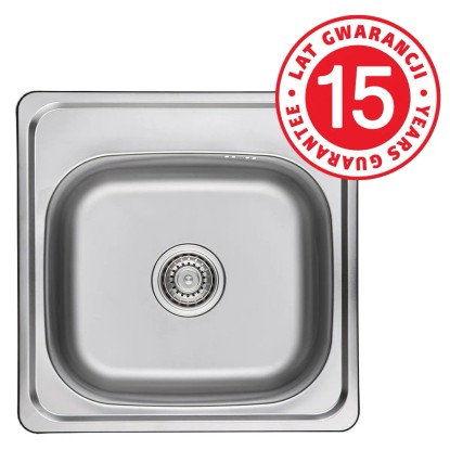 Zlewozmywak Standard 1-kom. 47,5x47,5 cm