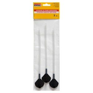 Dysze do pianki montażowej Soudal, 3 sztuki, do precyzyjnego dozowania piany.