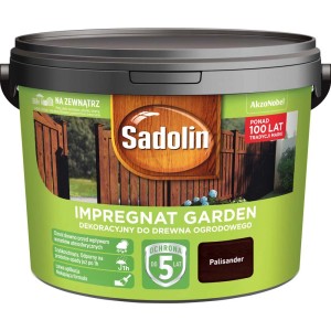 Wiadro Sadolin Impregnat Garden Palisander impregnat do drewna na zewnątrz.