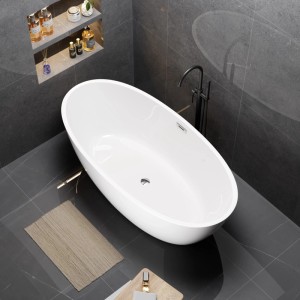 Wanna Reykjavik 175 wolnostojąca biała biały 175 x 100