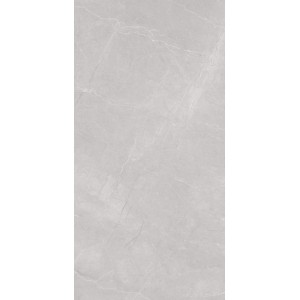 Jasnoszara płytka podłogowa z efektem marmuru.