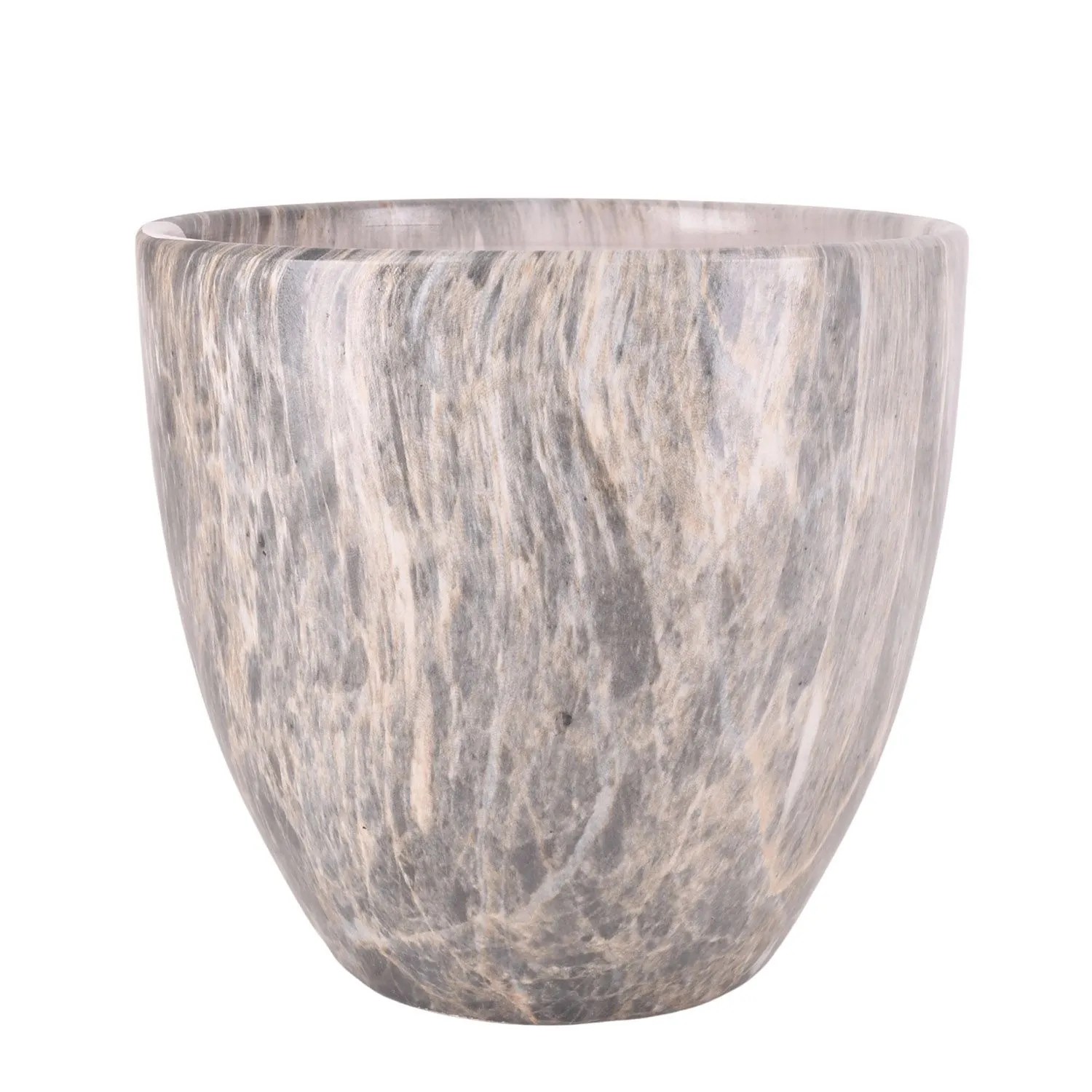 Osłonka Gaja szary marmur M - 20,5 cm