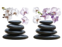 Naklejka na ścianę kryształki ZEN 30 cm x 40 cm 2 szt. Naklejka na ścianę kryształki ZEN 30 cm x 40 cm 2 szt.