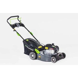 Kosiarka spalinowa Murray, szaro-czarna, z koszem.