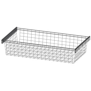 Koszyk druciany do szafy, do montażu w szafach i garderobach.