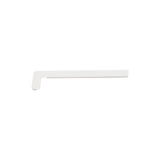 Biały profil parapetu t.b.t. do wnętrz.