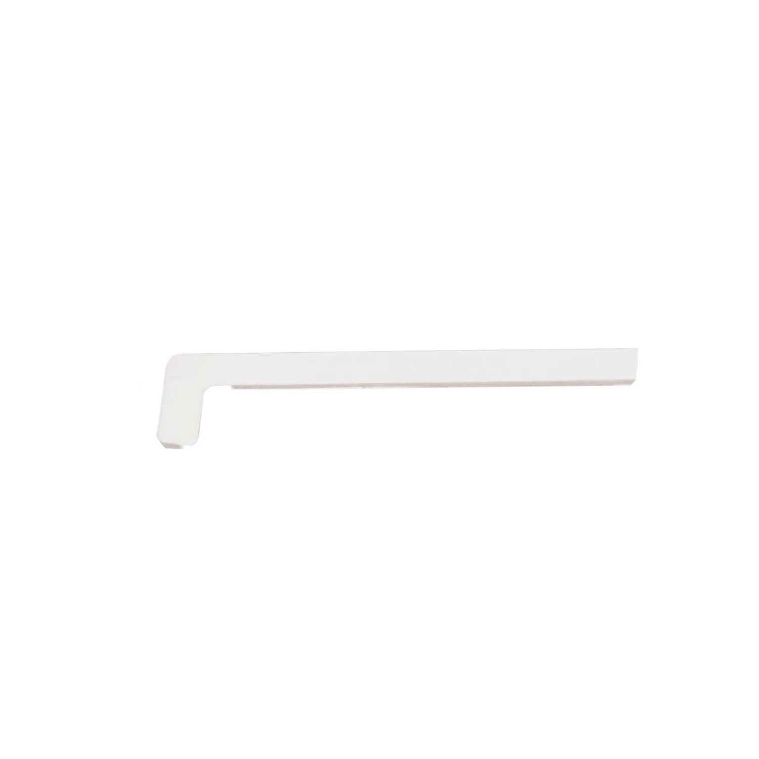 Zaślepka do parapetu PVC biała, szer. 33,5 cm, prawa