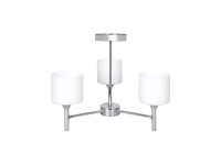 ActiveJet Lampa wisząca AJE-MIRA stal nikiel 3xE27