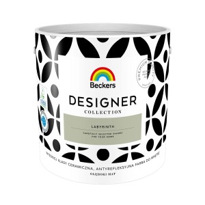 Wiadro z farbą Beckers Designer Collection, odcień Labyrinth, do ścian.