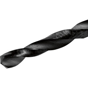 Zbliżenie: wiertło do metalu LUX, 2 mm, zestaw 2 szt. Walcowane, idealne do metali nieżelaznych.