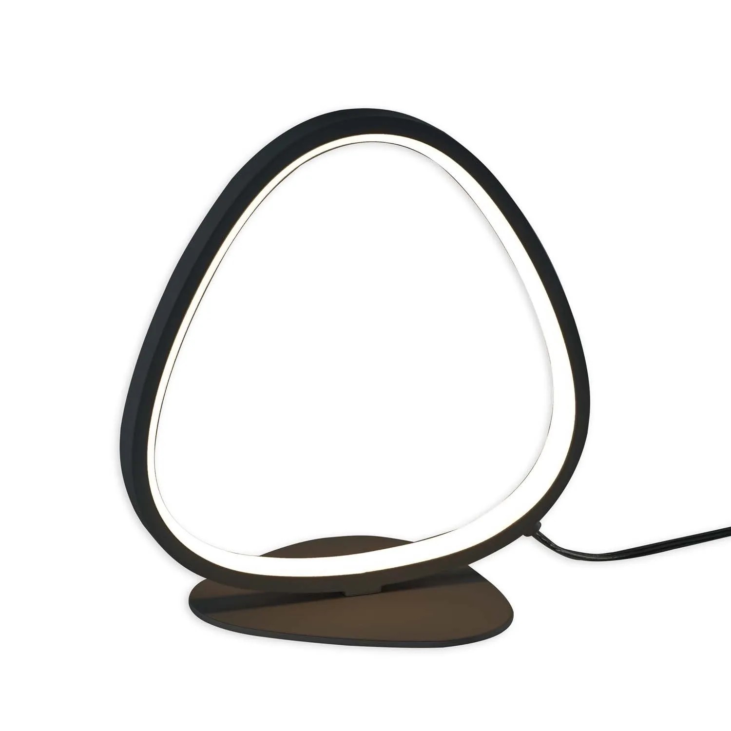 Goldlux Lampa stołowa LED PETRA 12W 4000K 1800lm czarna