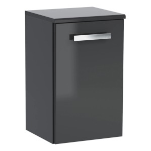 t.b.t. Szafka pod umywalkę antracytowa z uchwytem.