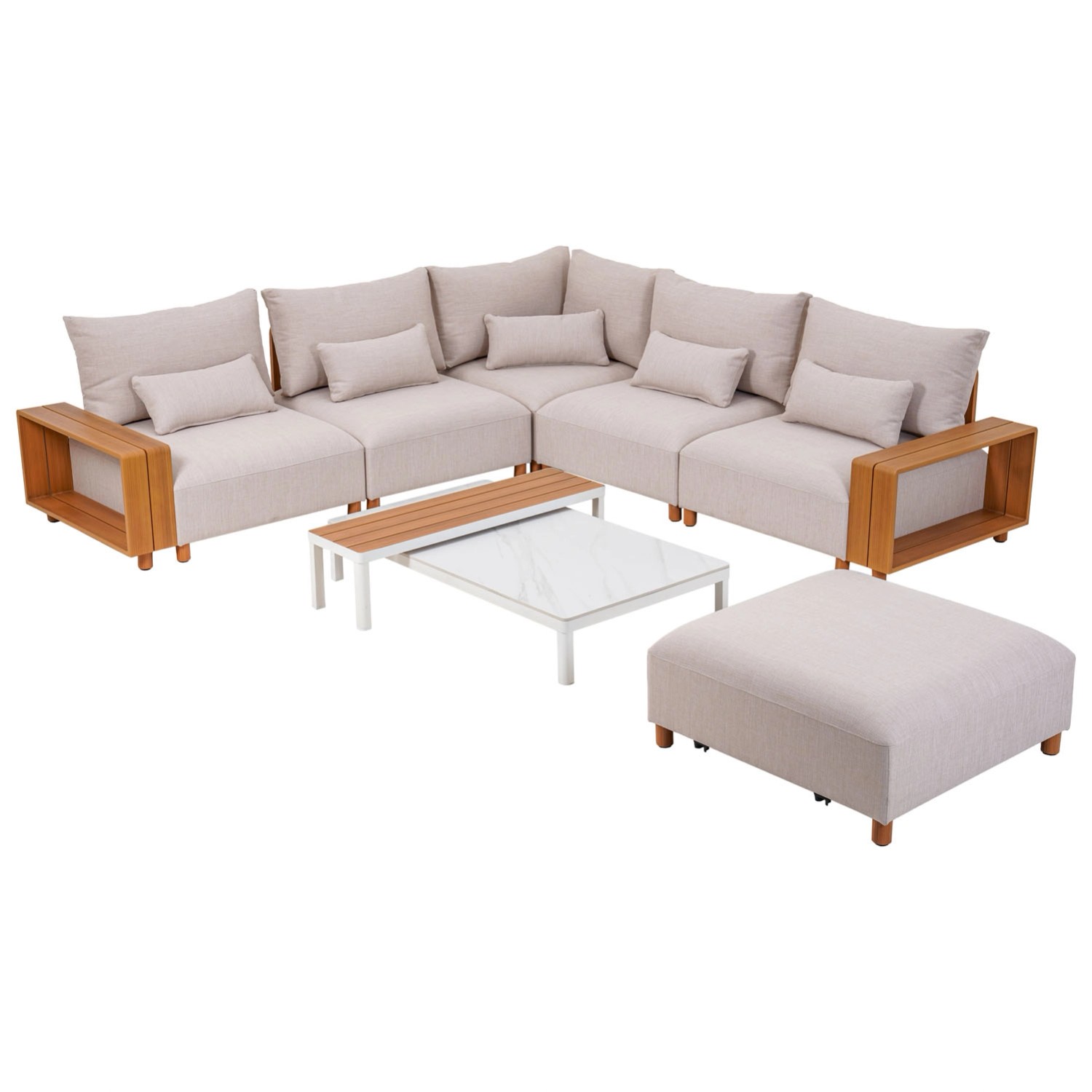 Komplet mebli wypoczynkowych KALEM