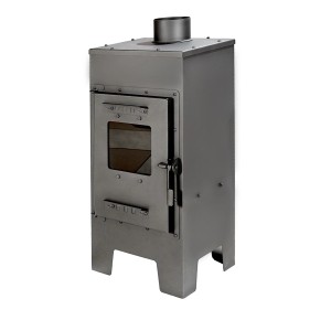 Piec stalowy na drewno Mars 37x35x86