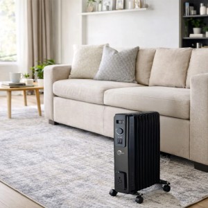 Sannover Elektryczny Grzejnik Przenośny Olejowy Baneos Luxe Pro 2500 W