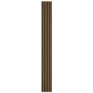 Lamele ścienne filc Dąb jasny Slim 2700x300