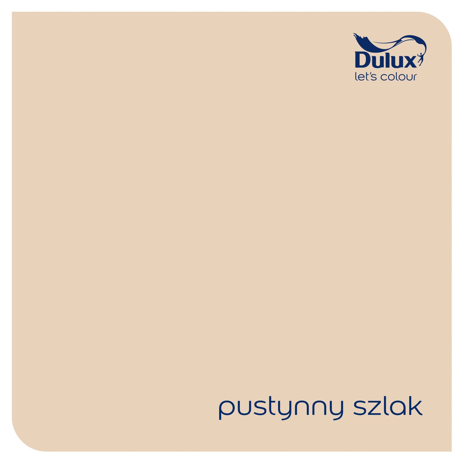 Próbka koloru farby łazienkowej t.b.t. w jasnobeżowym odcieniu.