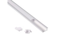 Polux Profil aluminiowy podtynkowy satyna 1 m