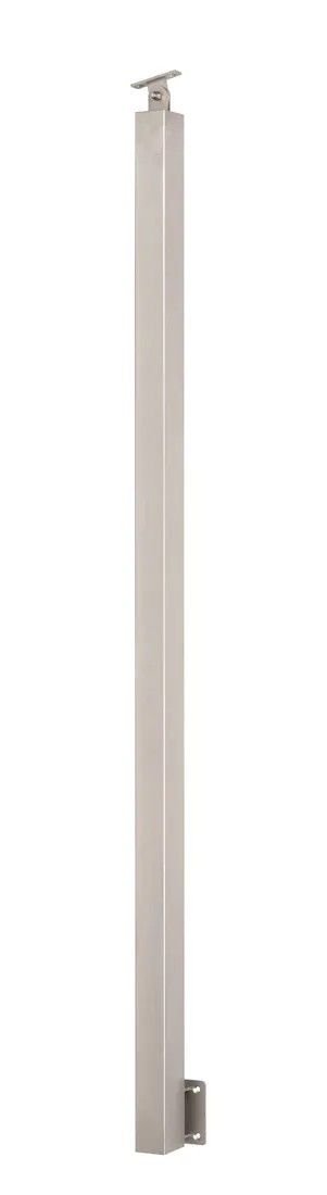 Kornik Słup prostokątny pionowy nierdzewny 1200 mm inox