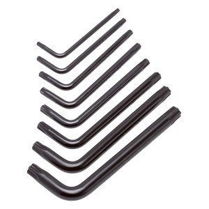 LUX Stiftschlüssel-Box 8-częściowy Classic do śrub TX, stal chromowo-wanadowa.