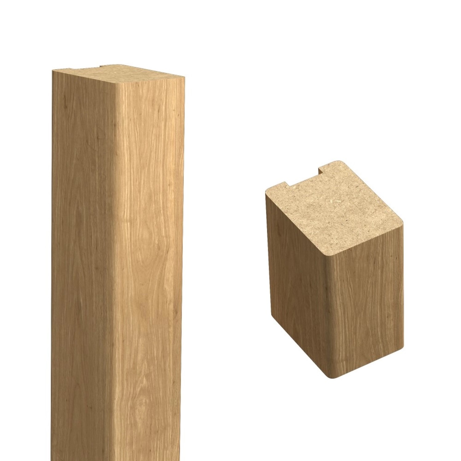 Foge Lamele ścienne Dąb Saragossa 6 szt. 30x40x2800 mm