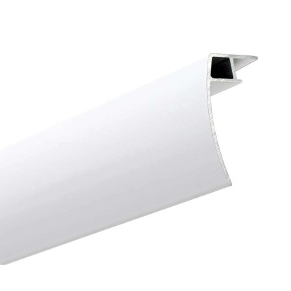 Osłona do szyny sufitowej aluminiowej białej Kowalski 250 cm