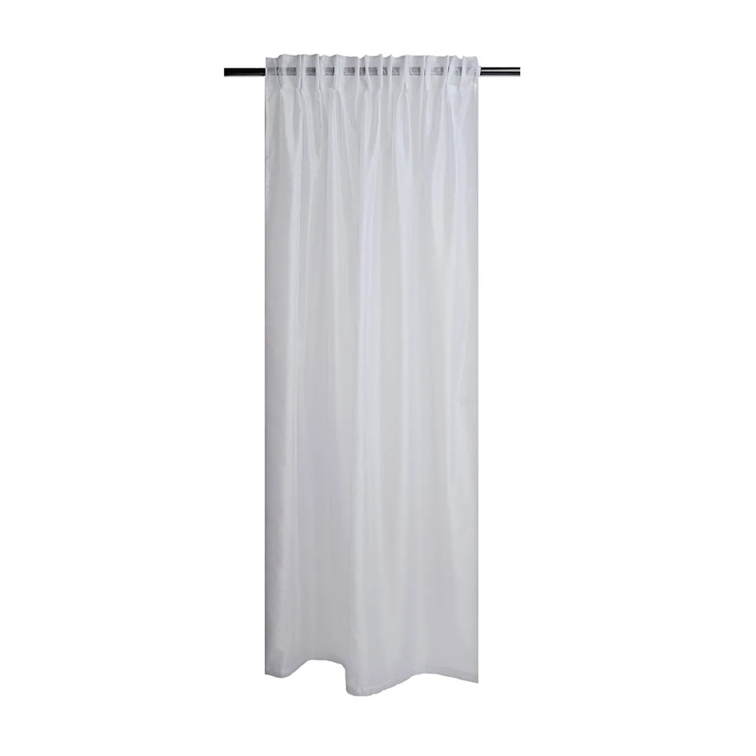 Firana Crystal Chic na taśmie 140 cm x 270 cm biała